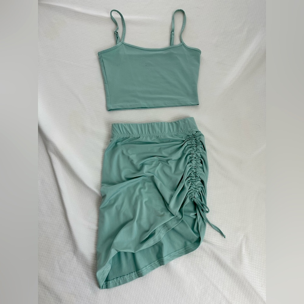 SHEIN 2 piece skirt and top